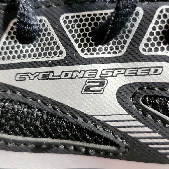 Mizuno Women's Wave Cyclone 2 Volleyball Shoe Black/silver Size 9 - Picture 12 of 14